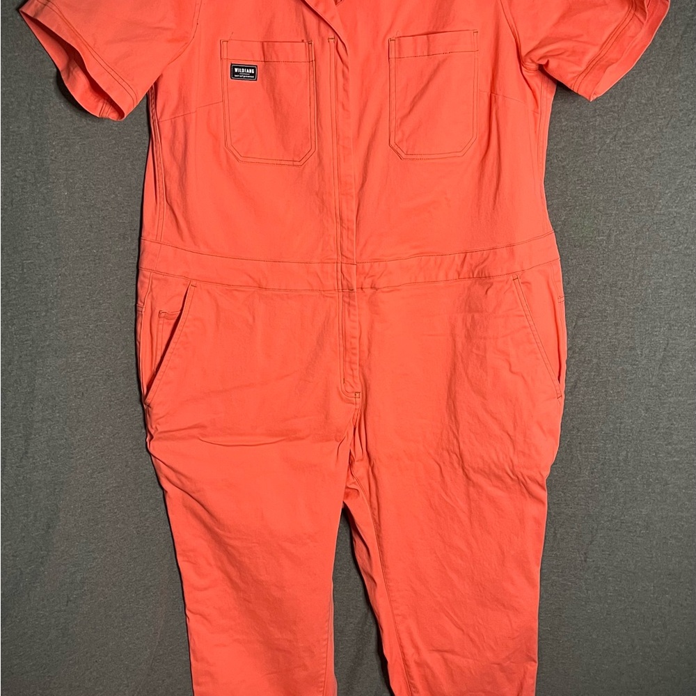 Wildfang Coral Coverall Jumpsuit